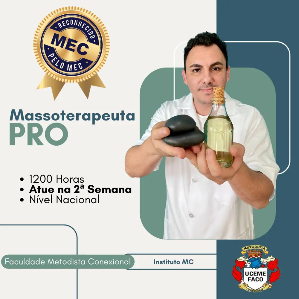 Formação em Massoterapia 1200 horas