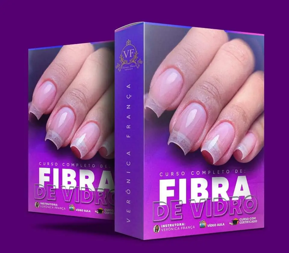 Curso de alongamento de unhas fibra de Vidro